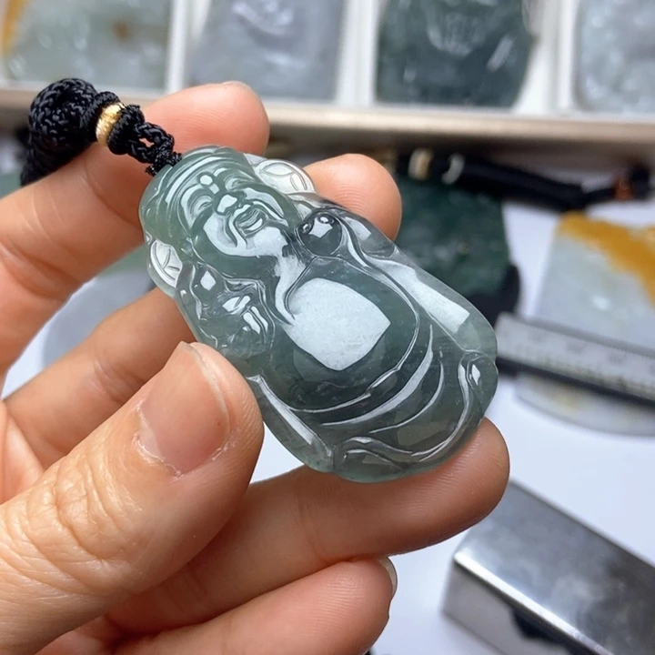 翡翠未镶嵌挂件翡翠