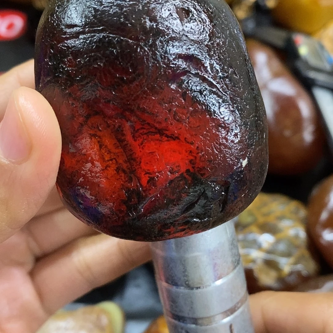 玛瑙/玉髓未镶嵌手把件