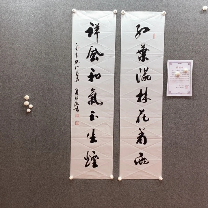 书法书法作品多次参加全国