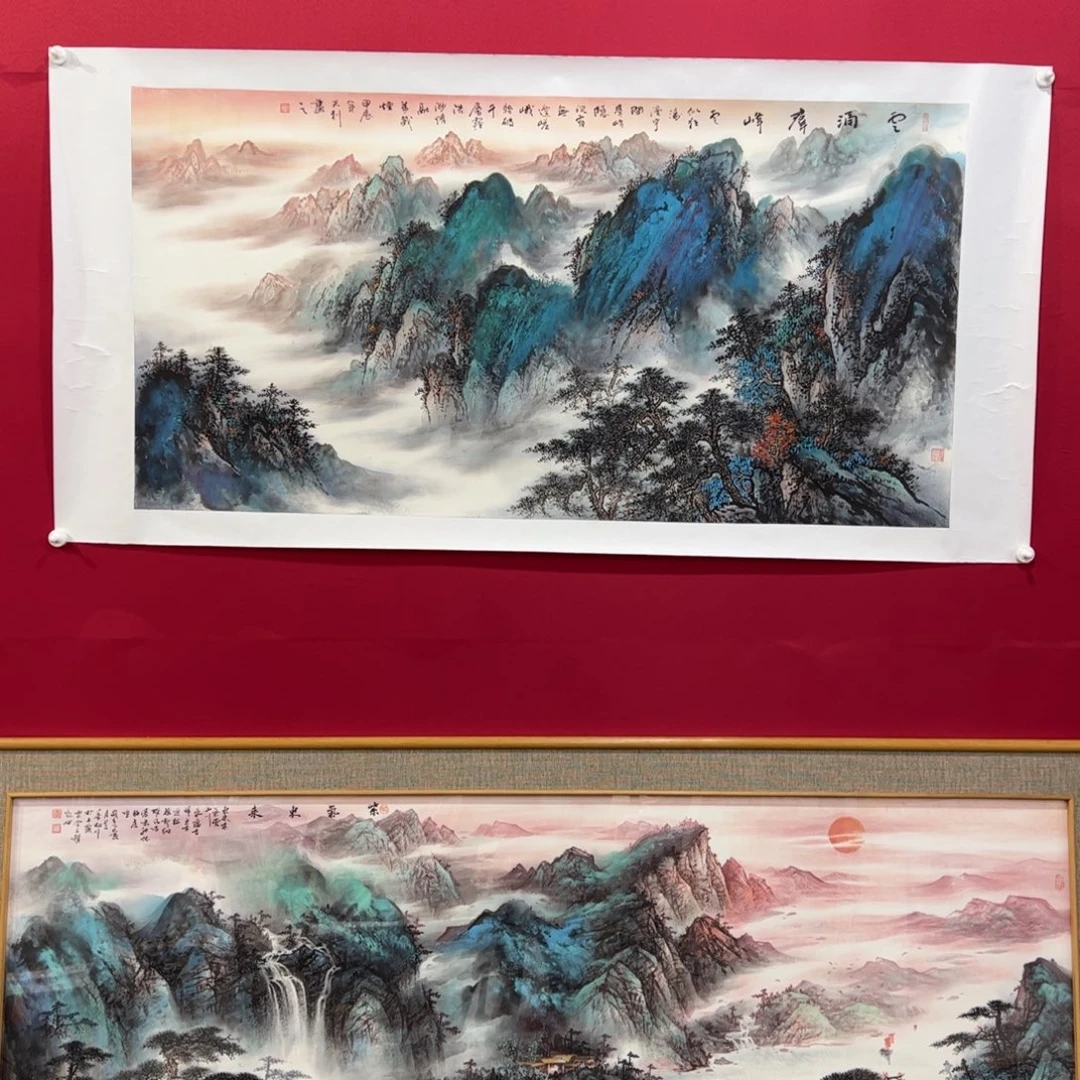 森***克国画黄天利四尺整精品