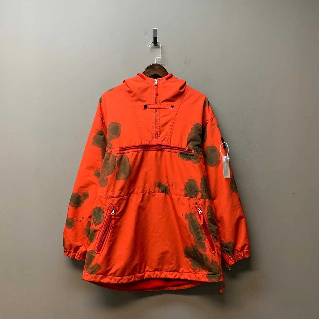 03476 stone island 新款 手染 dtc 冲锋衣龙虾色 L码 全新带吊