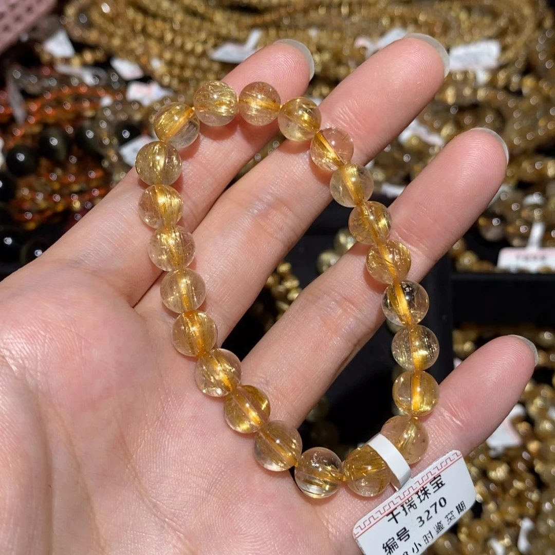 水晶未镶嵌手串手串