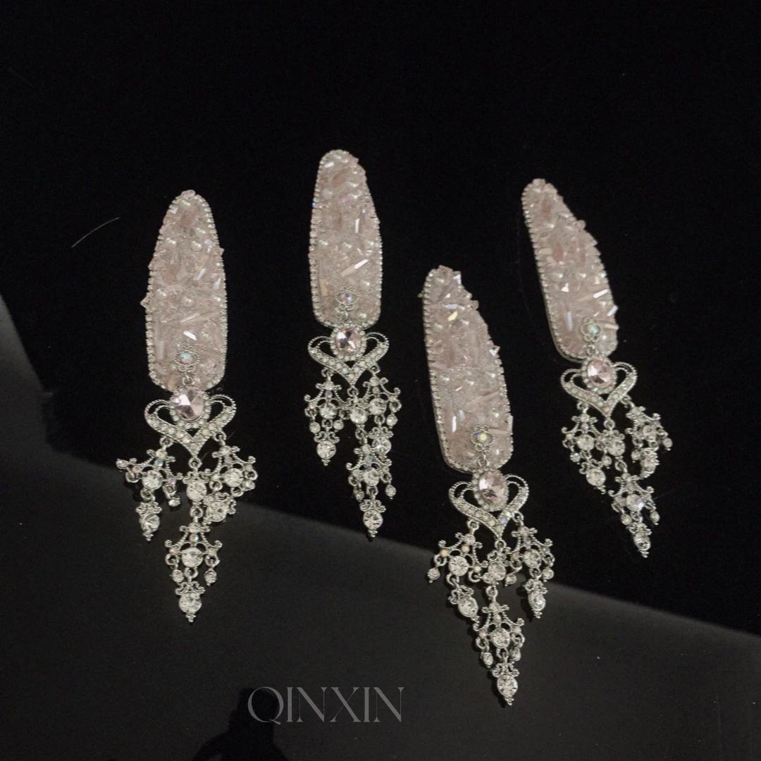 U沐｜新款粉色发夹新娘配饰