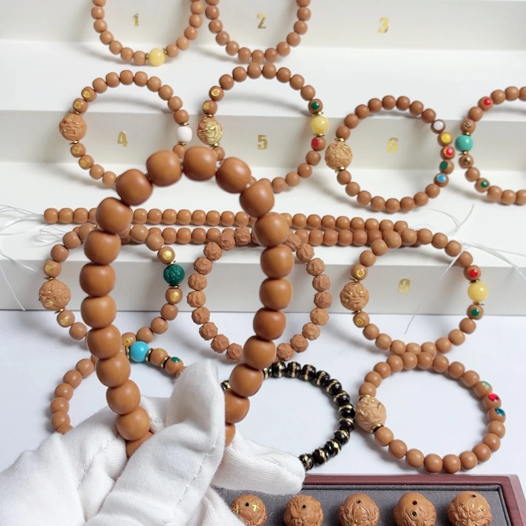 酒***友猴头核桃手串猴头核桃手串精品