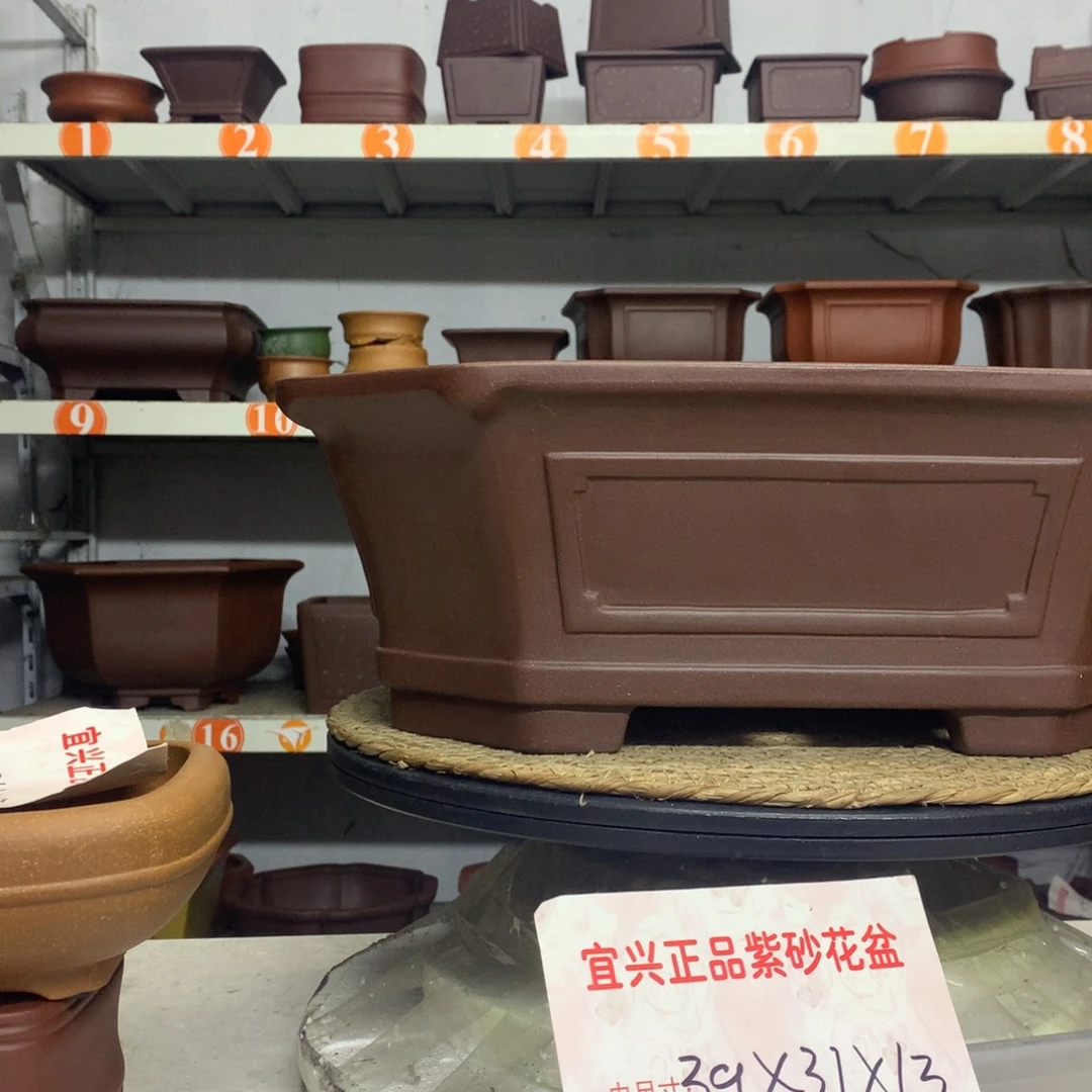 紫砂花盆宜兴紫砂花盆包邮