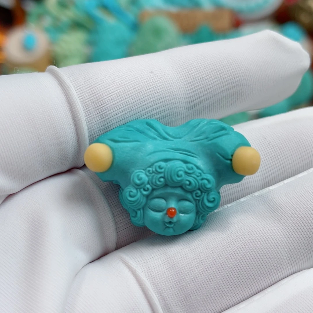 绿松石未镶嵌珠宝奇石