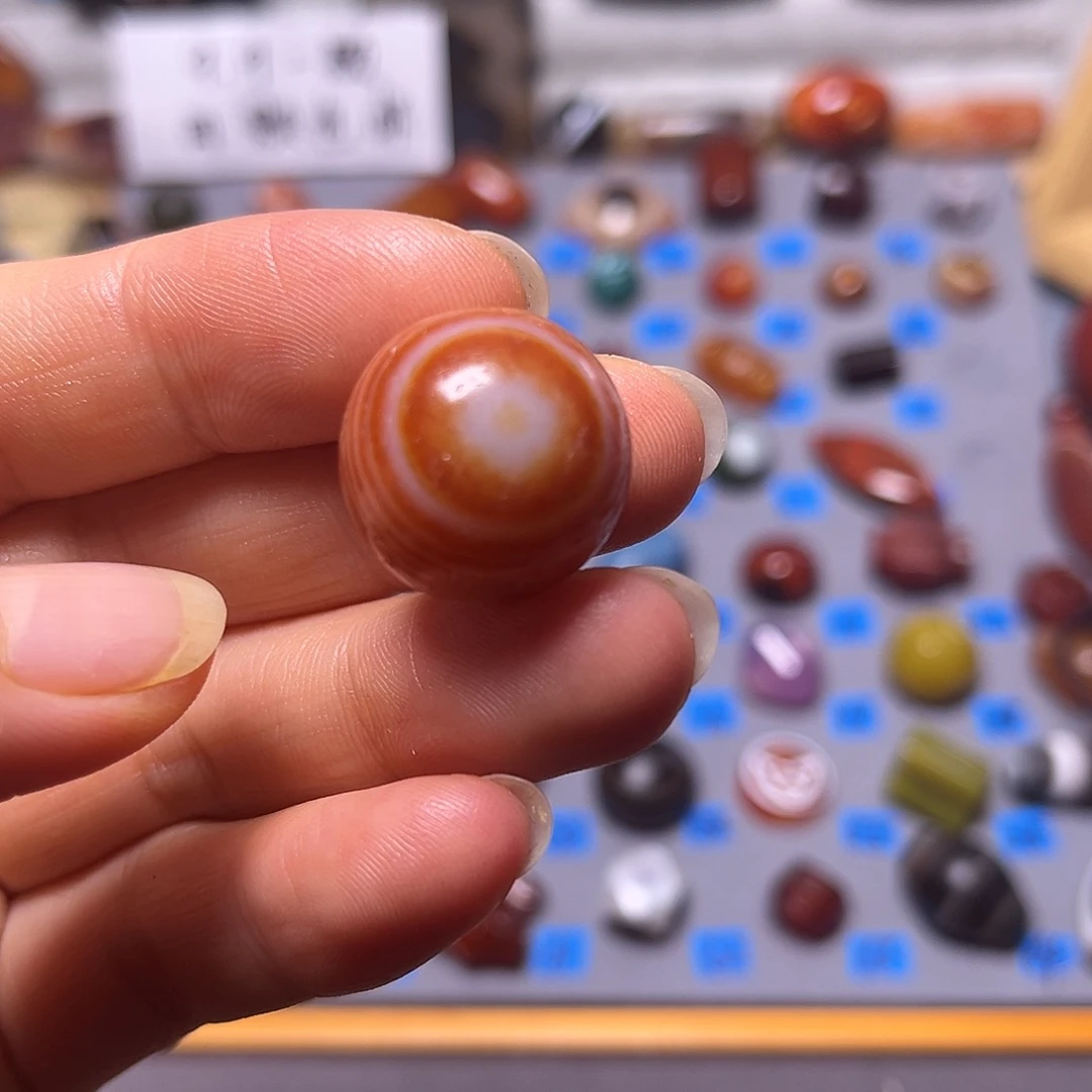 玛瑙/玉髓未镶嵌吊坠(不含链)直径19.3mm对空17mm