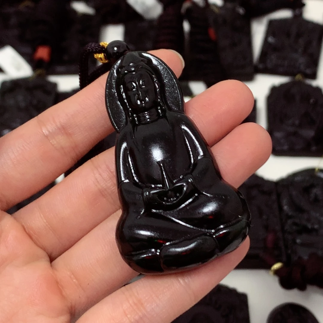 天然a货钢琴黑挂件