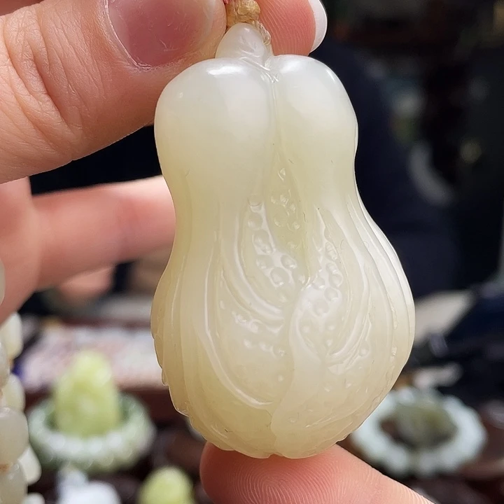 和田玉挂件未镶嵌定制发货