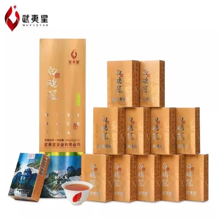 武夷星四大名枞岩茶 半天妖 白鸡冠 水金龟 铁罗汉108g/12泡口粮