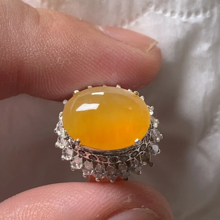 定制翡翠未镶嵌4号链接