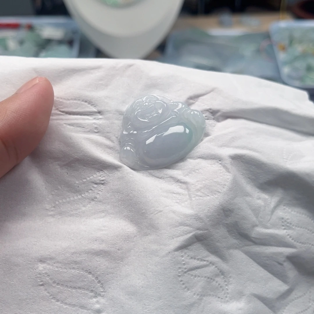 初****翡翠未镶嵌颈饰天然翡翠A货