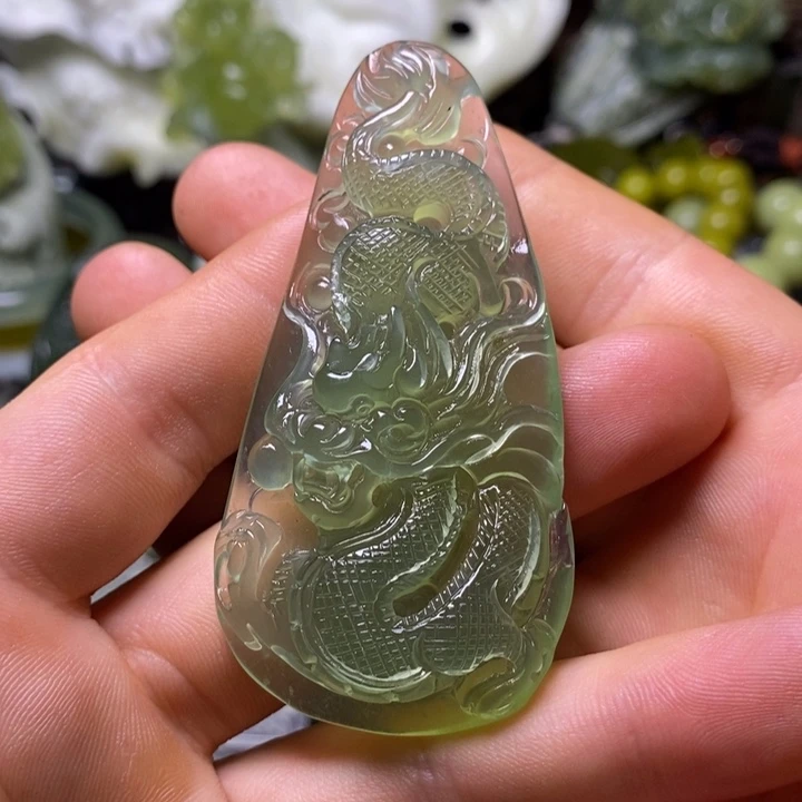未镶嵌岫玉岫玉颈饰