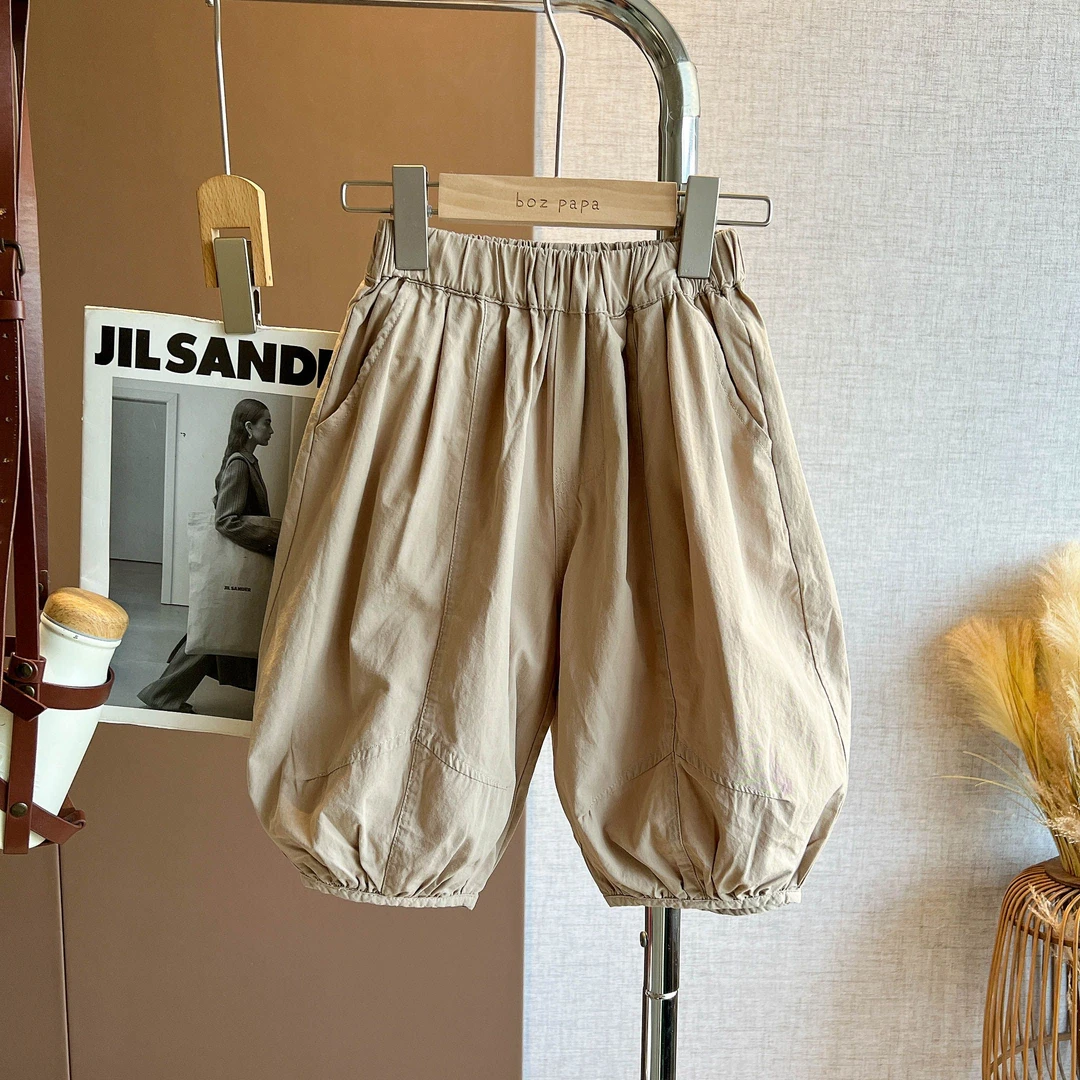 韩版阔腿裤单件儿童裤子