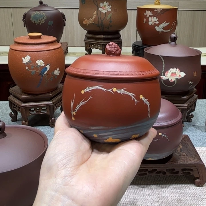 紫砂茶叶罐茶叶罐