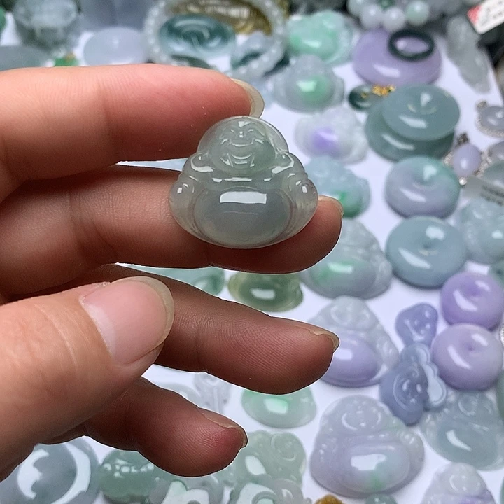 翡翠未镶嵌颈饰天然翡翠