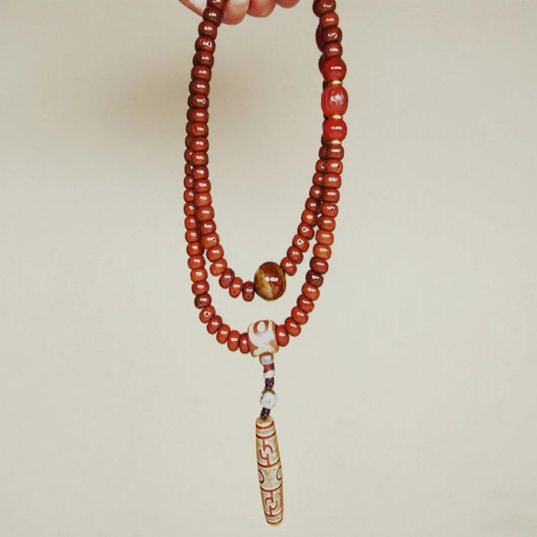 藏传毕业老药片脖挂男女同款