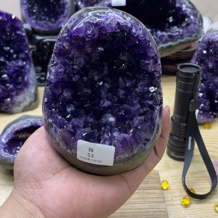 未镶嵌大型摆件（非配饰）紫晶