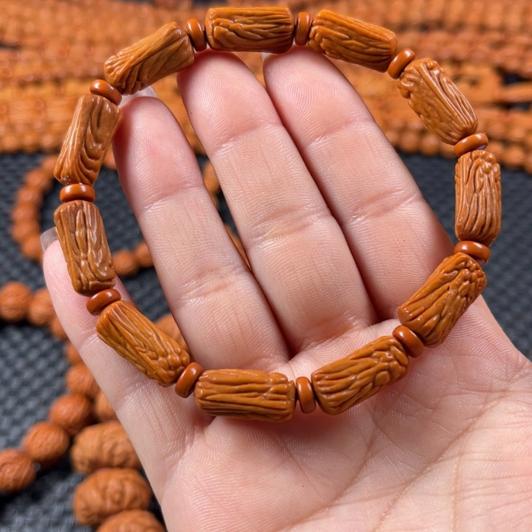 桃核手串Y4 链接手串