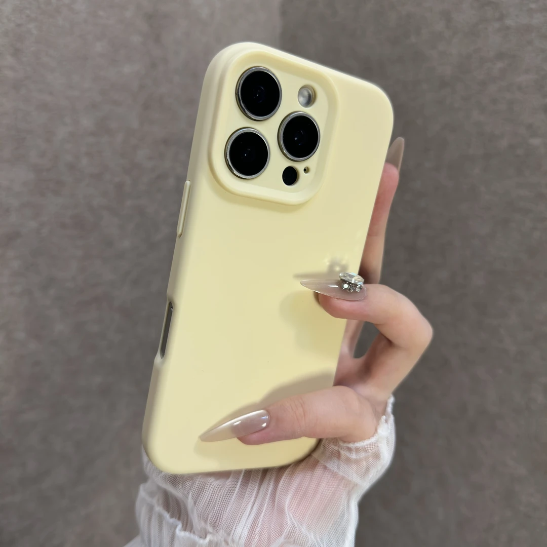 液态肤感适用苹果16promax手机壳全包15小众14防摔13软12女款网红