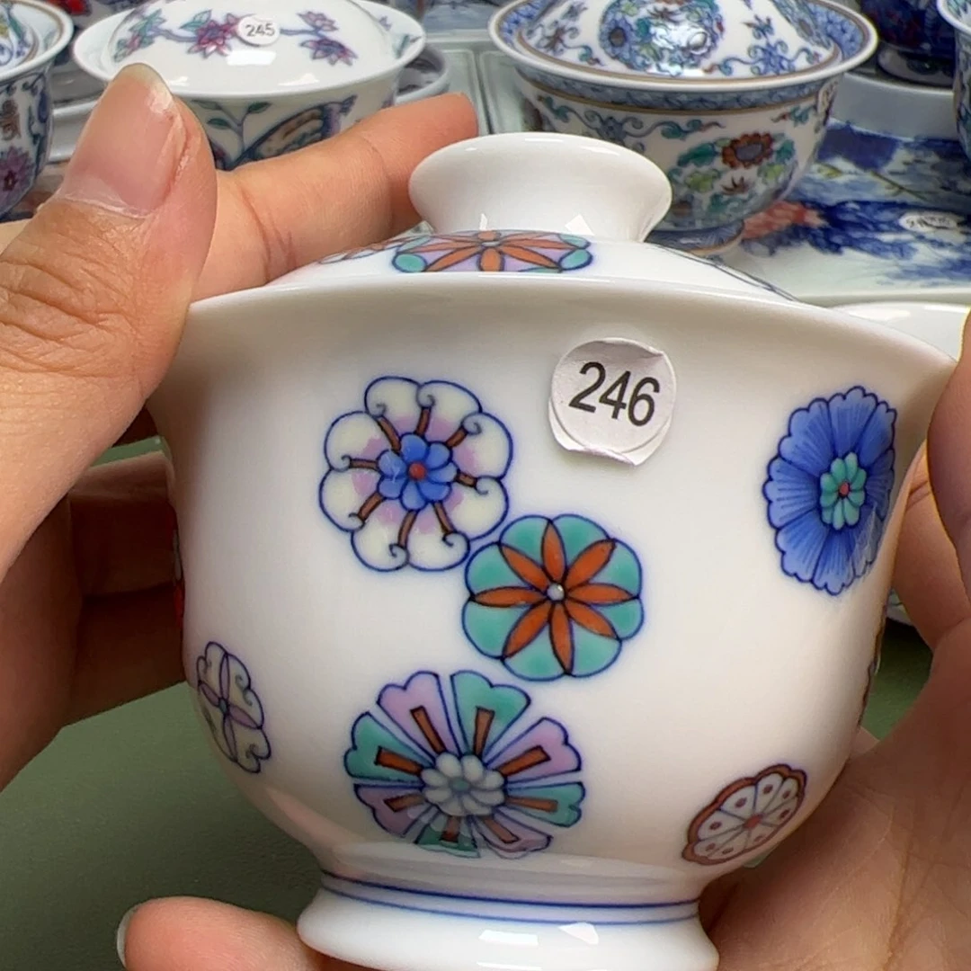 杯景德镇纯手绘茶具246