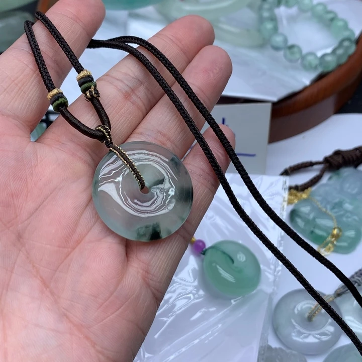 爱***陈一物一图，平安扣吊坠