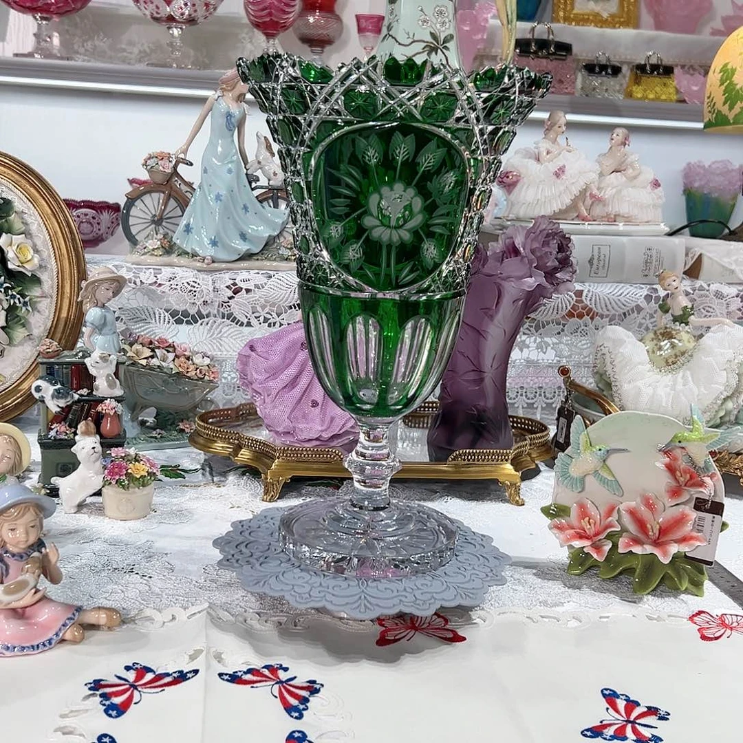 陶瓷德国水晶祖母绿