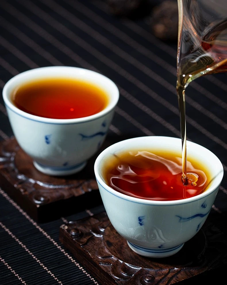 1985年【茶魁】曼林阿姨宫廷云南普洱老熟茶砖100克/砖-到手10砖