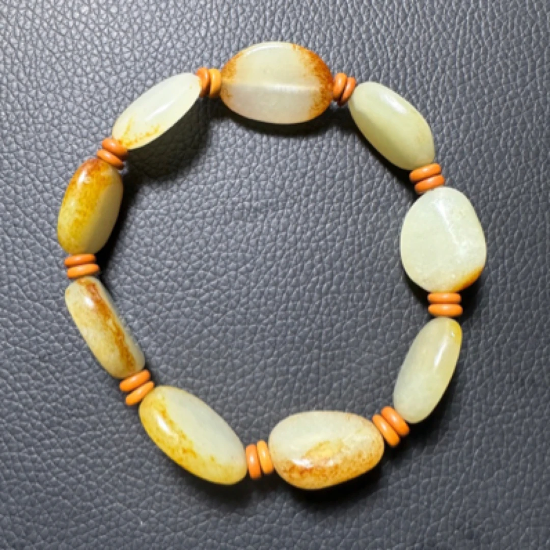 精品和田玉手串百搭款