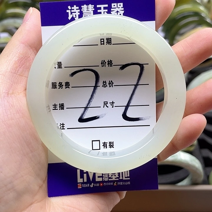 蛇纹石玉手镯合金池*惑