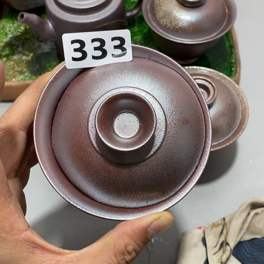 柴烧茶具陶瓷杯子