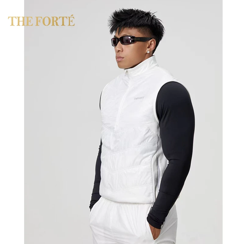 THE FORTÉ 2025运动半拉链马甲