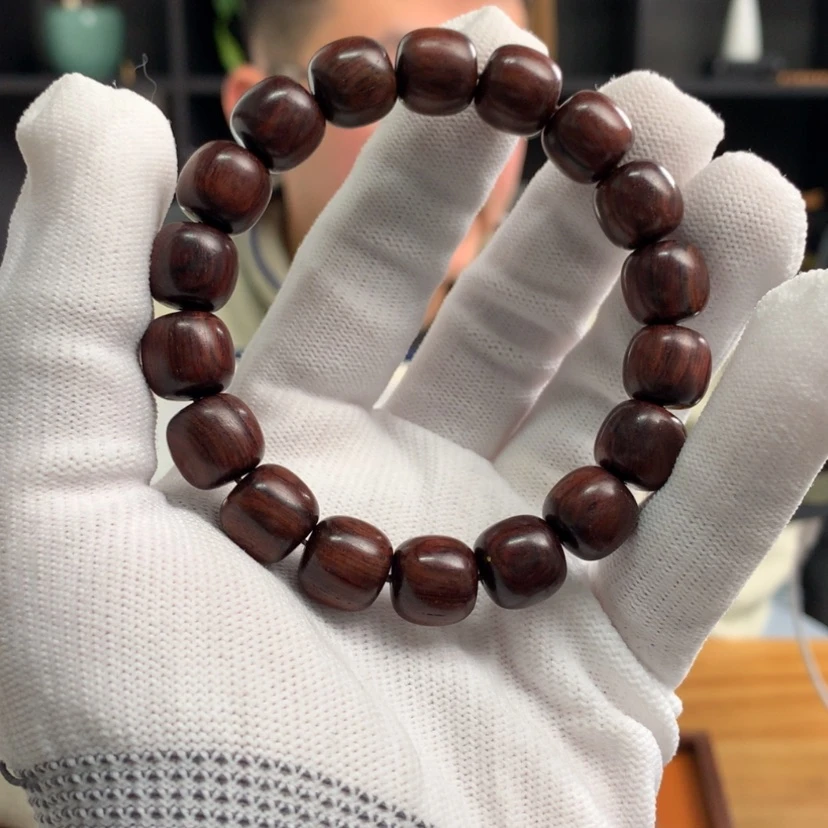 【闪购商品】黄花梨/降香黄檀手串/手链11.5/12海南黄花梨