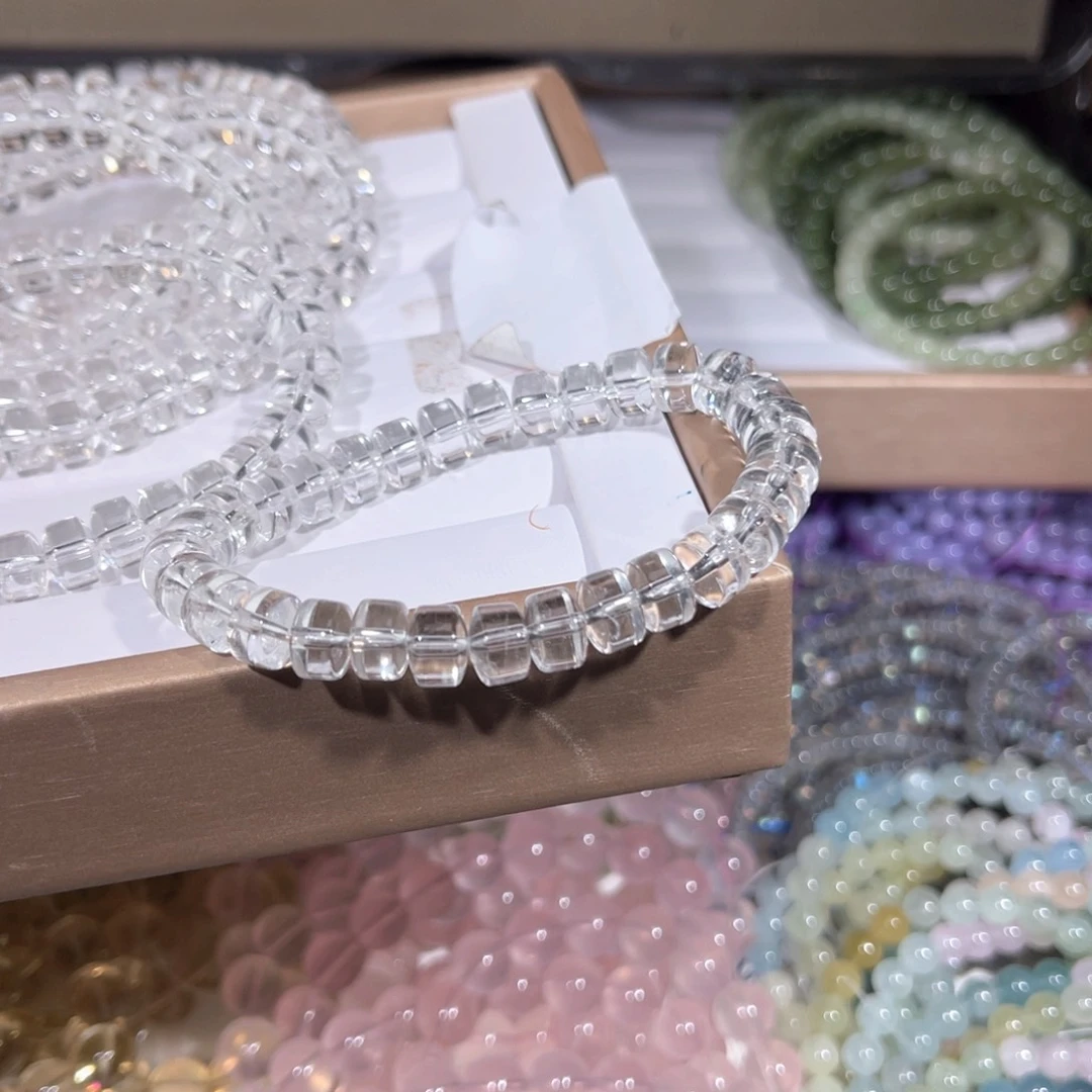 水晶手链未镶嵌白水晶004