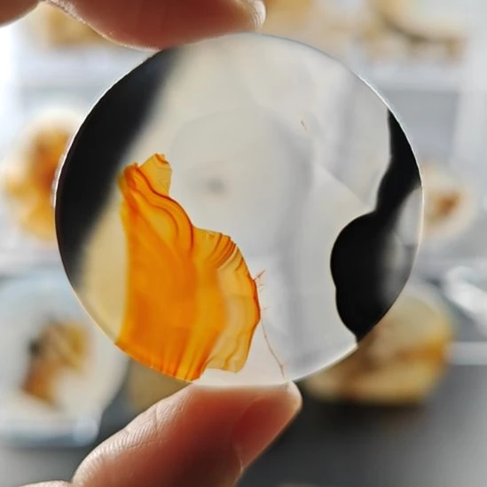 玛瑙/玉髓未镶嵌吊坠(不含链)93号