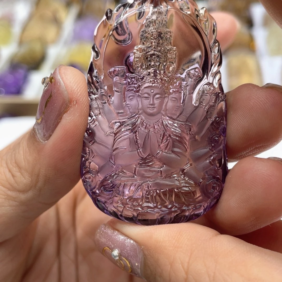 颈饰未镶嵌水晶定制