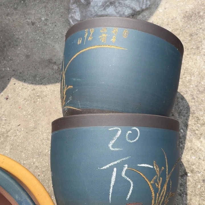 紫砂花盆紫砂的颜色