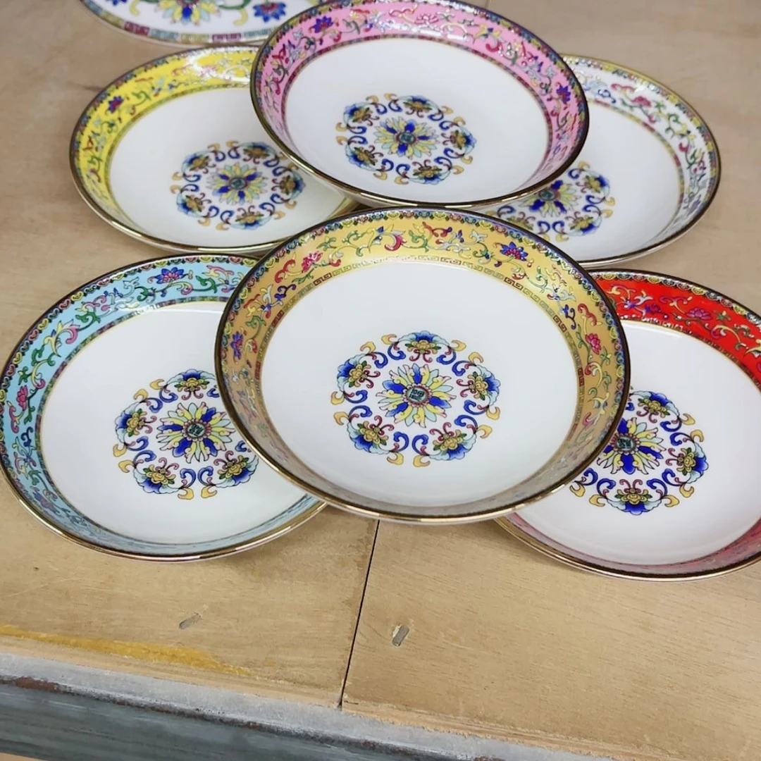 【闪购商品】珐琅4寸6个………………