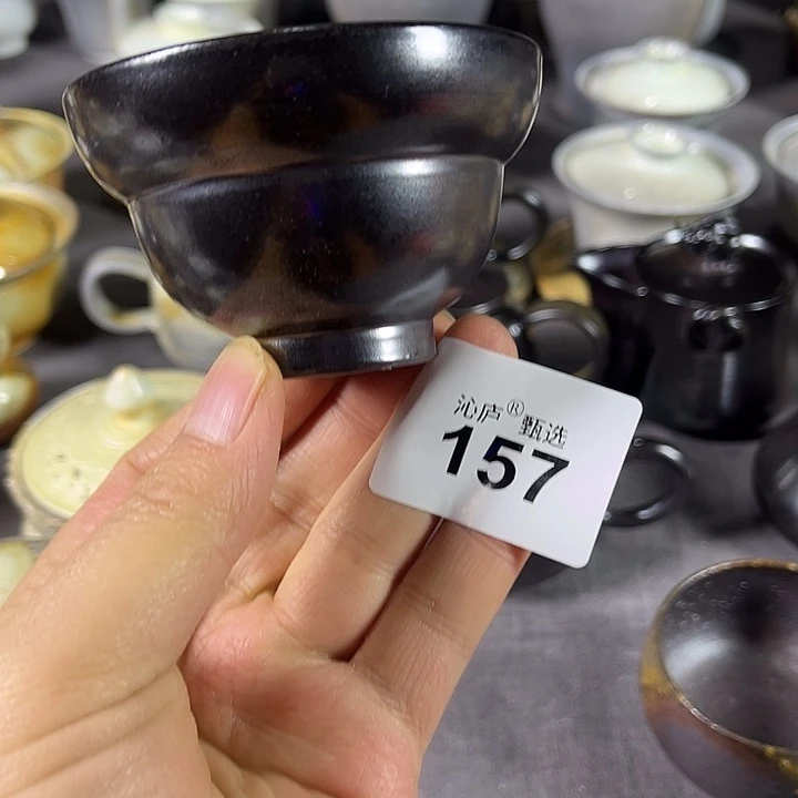 沁庐柴窑古法柴烧全手工茶具