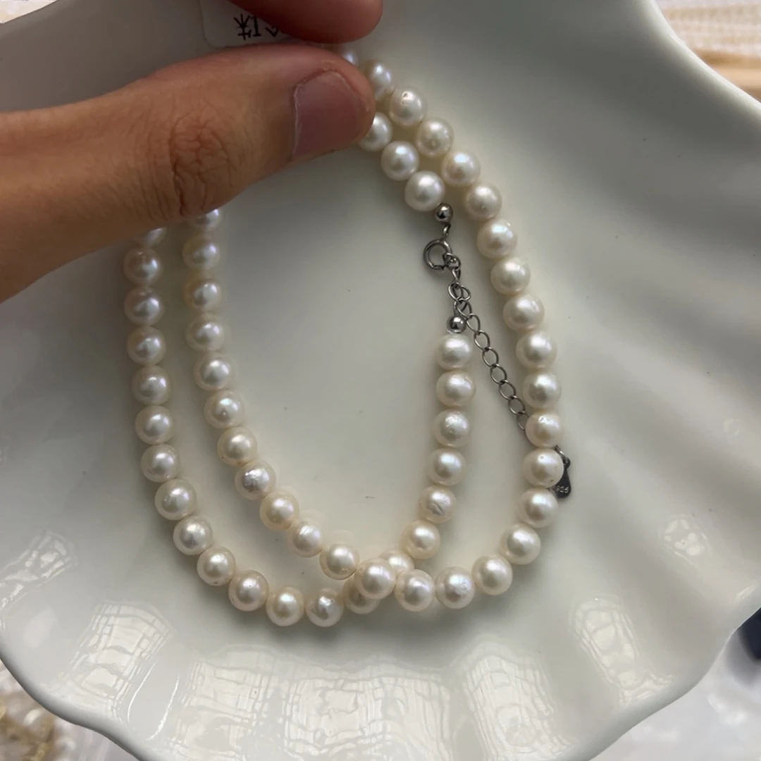 淡水珍珠颈饰未镶嵌1