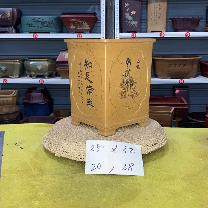 紫砂花盆宜兴紫砂厂