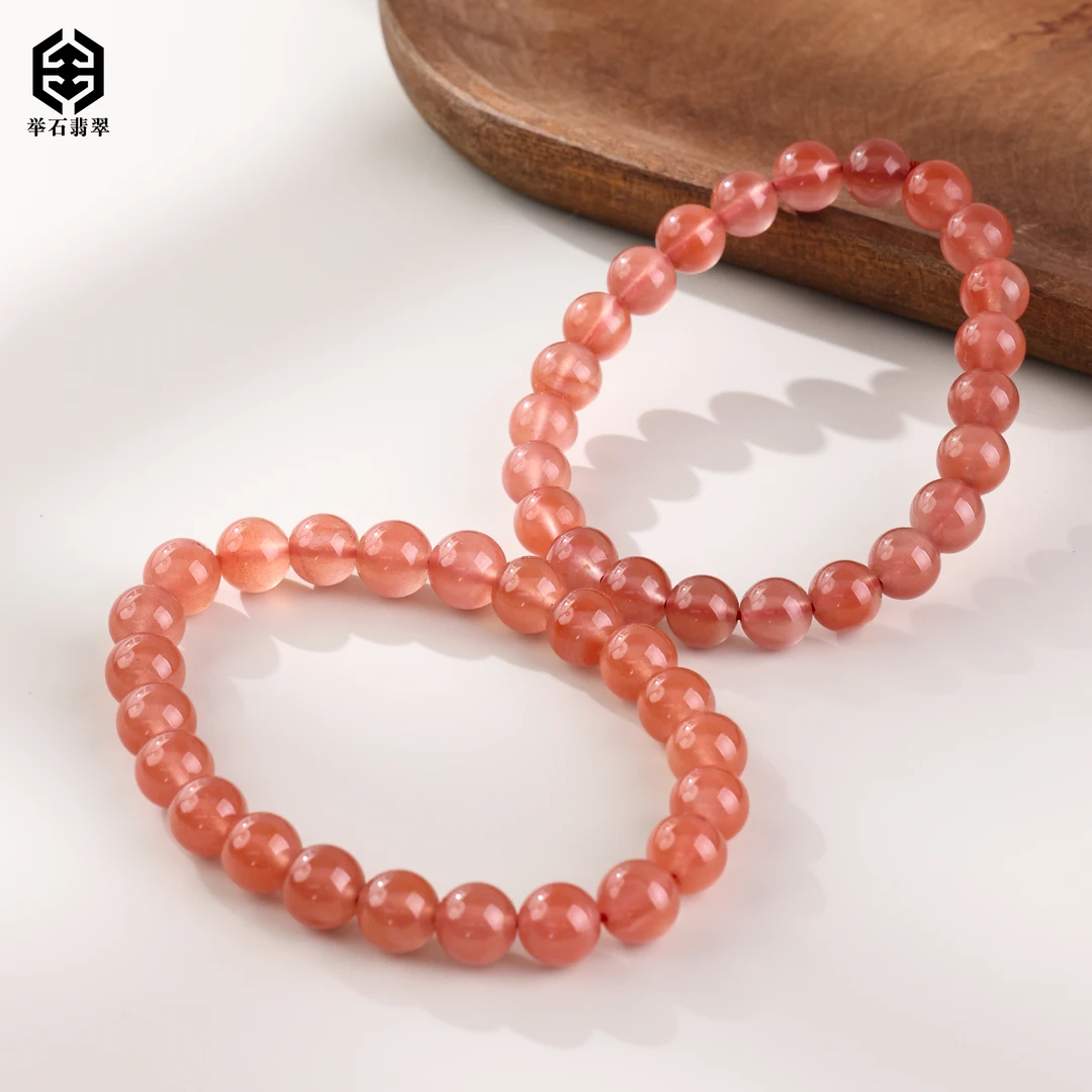 【举石臻品】TH0531-1008-2南红玛瑙手串（一件/多样性/约8mm）L