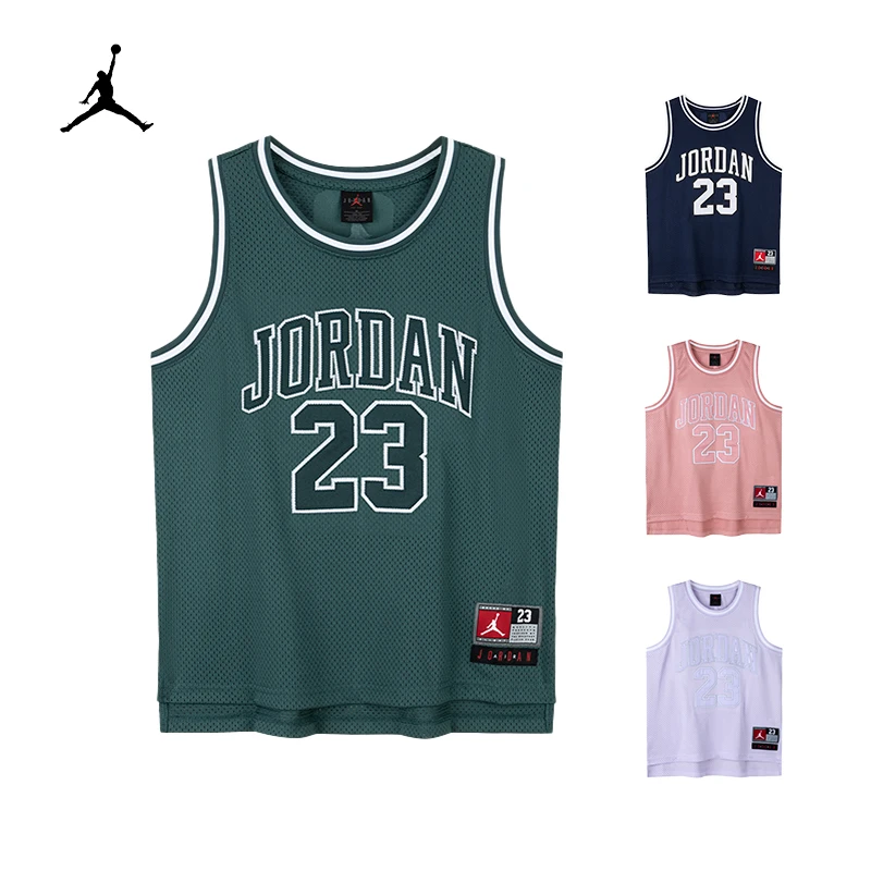 【官方旗舰】AIR JORDAN儿童童装男女童篮球运动背心JDN-TT-A773