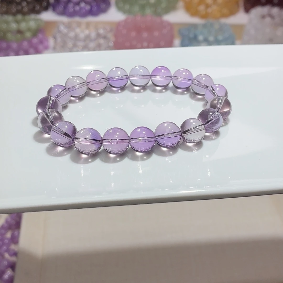 小****水晶手串未镶嵌天然水晶10-18