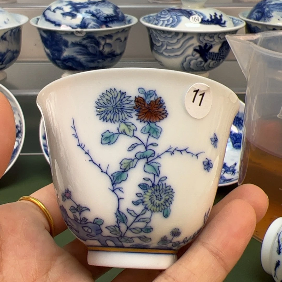 杯木木景德镇纯手绘茶具11