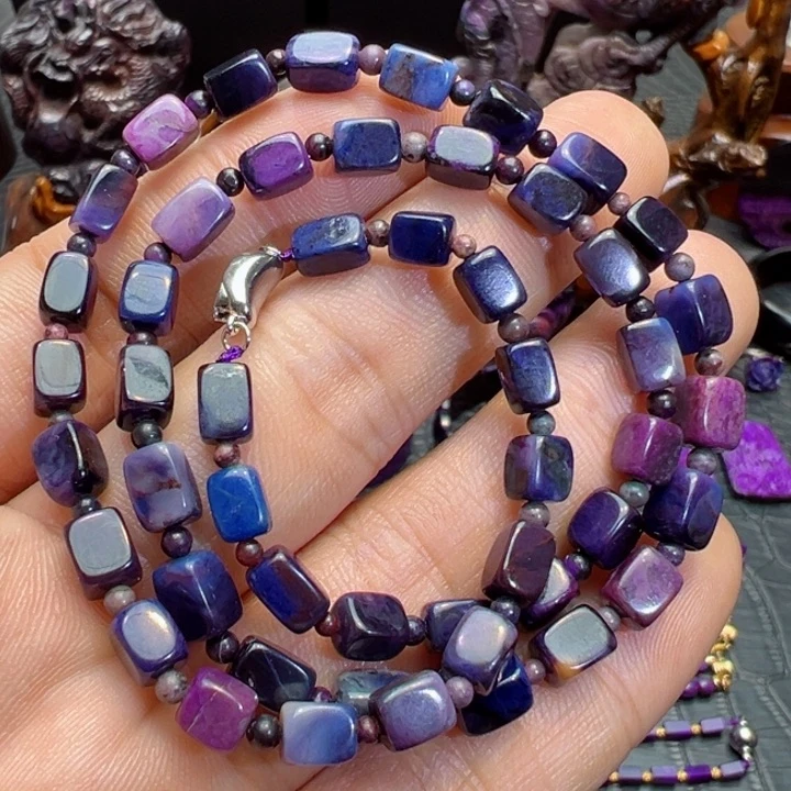 苏纪石（舒俱来）项链银S925镶嵌