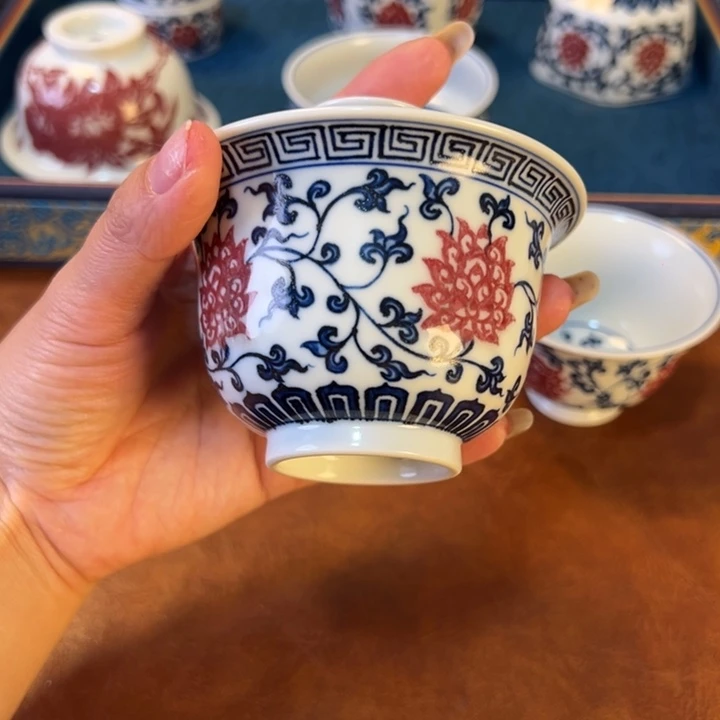 瓷片景德镇陶瓷手工手绘