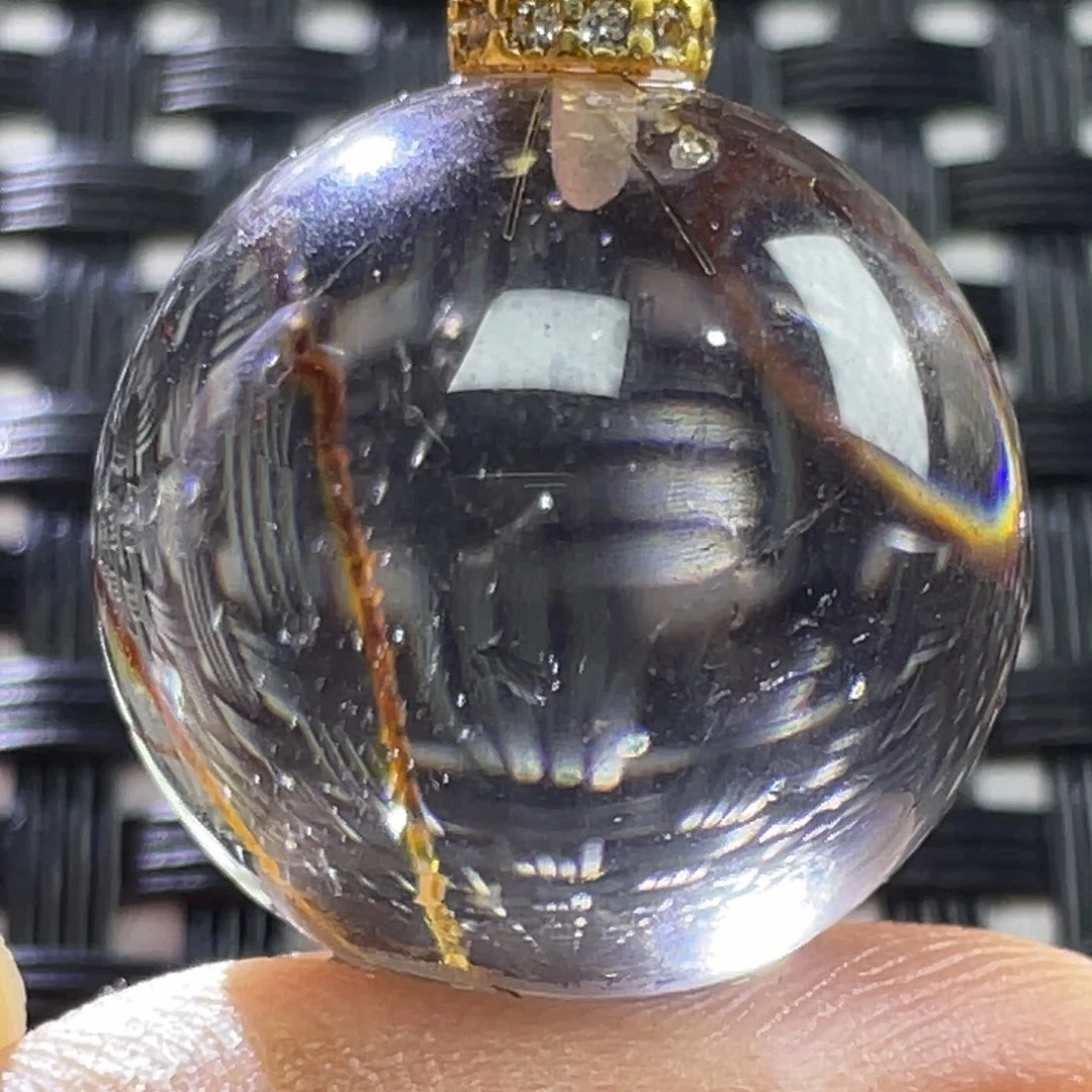 水晶吊坠未镶嵌叶*志