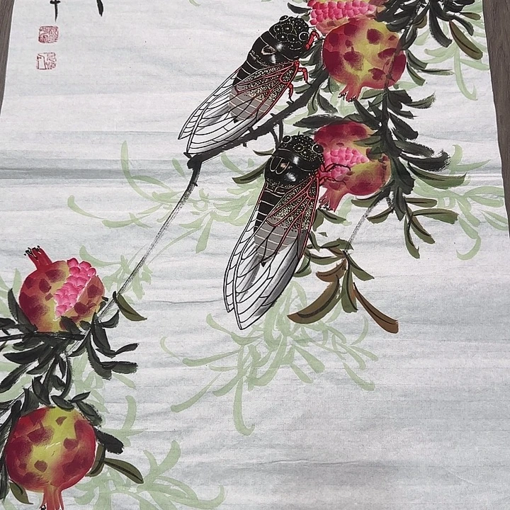 手绘国画作品欣赏9999