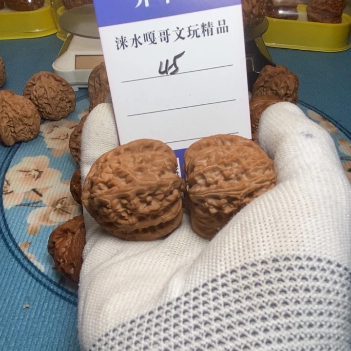 核桃手串/手链三角白